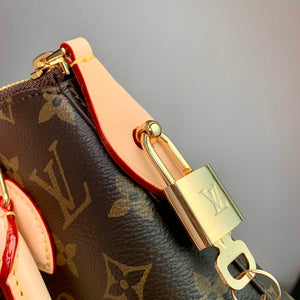 LV M12019 Louis Vuitton Lockit BB Knick-Knack Bag Brown - Default Title - View 7