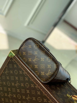 LV M12099 Louis Vuitton Reversible Neverfull Bandouliere Inside Out BB Handbag Black - Default Title - View 6