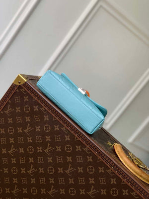 LV M12211 Louis Vuitton Nano Madeleine Bag Azur Frost - Default Title - View 4