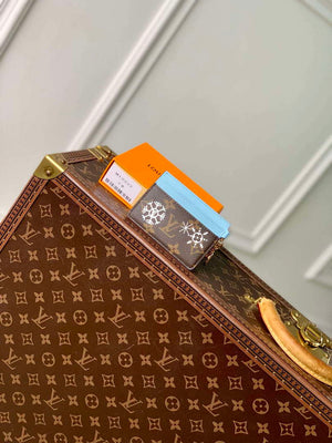 LV M12227 Louis Vuitton LV Charms Card Holder Azur Frost - Default Title - View 2