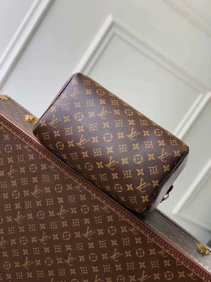 LV M12243 Louis Vuitton Speedy Soft 30 Dark Bag Monogram Black - Default Title - View 4