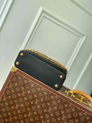LV M12345 Louis Vuitton Capucines BB Bag Black - Default Title - View 4