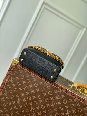 LV M12345 Louis Vuitton Capucines Mini Bag Black - Default Title - View 5