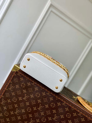 LV M12279 Louis Vuitton Capucines Mini Bag Silver Sea - Default Title - View 5