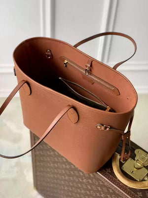 LV M12467 Louis Vuitton Neverfull MM Bag Epi Leather Brown - Default Title - View 10