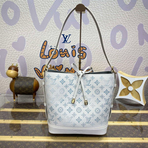 LV M12496 Louis Vuitton Flore Handbag Brume Gray - Default Title - View 1