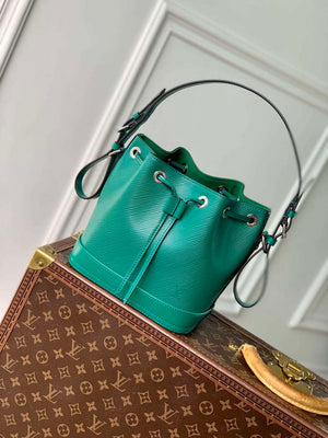 LV M12603 Louis Vuitton No¨¦ BB Bucket Bag Borneo Green - Default Title - View 1