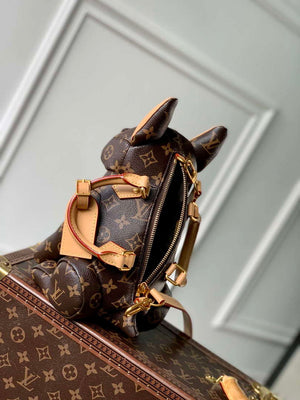 LV M12617 Louis Vuitton Pooch Bag Monogram coated canvas - Default Title - View 9