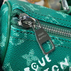 LV M12684 Louis Vuitton Keepall Bandouliere 25 City Bag Green - Default Title - View 7