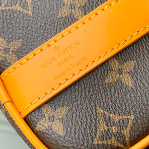 LV M12733 Louis Vuitton Keepall Bandouliere 25 Bag Safran Yellow - Default Title - View 8