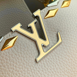 LV M12751 Louis Vuitton Capucines Mini Bag Apricot - Default Title - View 7