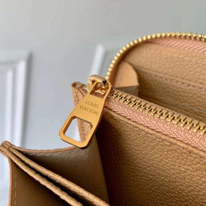 LV M12755 Louis Vuitton Zippy Wallet Sunrise Aquarelle Tan - Default Title - View 7