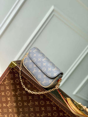 LV M12778 Louis Vuitton Wallet on Chain Ivy Bag Trianon Gray - Default Title - View 2