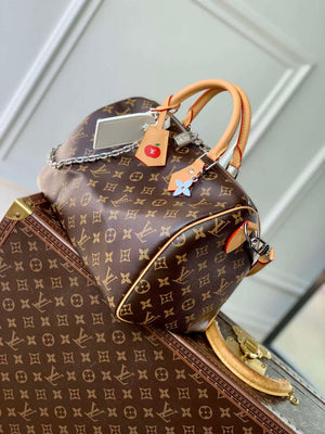 LV M12803 Louis Vuitton 57th Street NYC Speedy Soft 30 Bag - Default Title - View 2