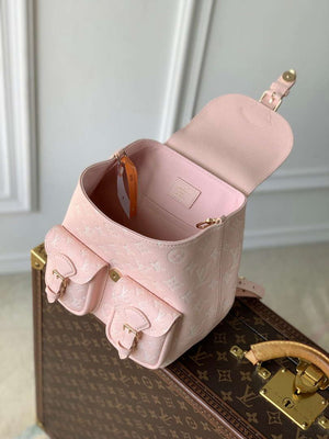 LV M12987 Louis Vuitton Backup Bicolor Monogram Empreinte leather Pink - Default Title - View 9