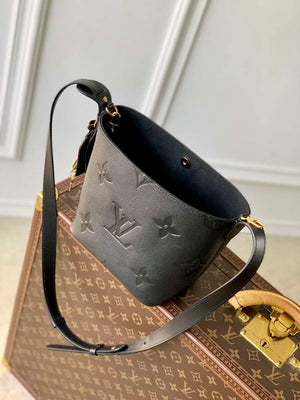 LV M13480 Louis Vuitton All In BB Bag Monogram Empreinte leather Black - Default Title - View 10
