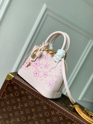LV M13104 Louis Vuitton LV x TM Alma BB Handbag Cheeky Pink - Default Title - View 2