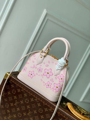 LV M13104 Louis Vuitton LV x TM Alma BB Handbag Cheeky Pink - Default Title - View 3