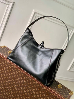 LV M13105 Louis Vuitton LV x TM CarryAll Vibe MM Bag Black - Default Title - View 3