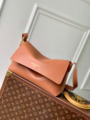 LV M13151 Louis Vuitton Low Key Messenger Bag Cognac Brown - Default Title - View 10