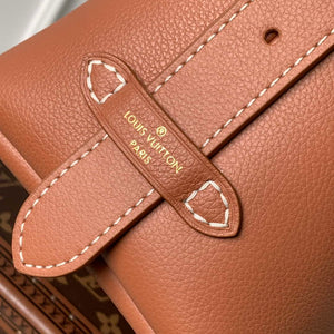 LV M13151 Louis Vuitton Low Key Messenger Bag Cognac Brown - Default Title - View 17