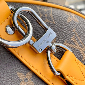 LV M13201 Louis Vuitton Keepall Bandouliere 35 Monogram Yellow - Default Title - View 7