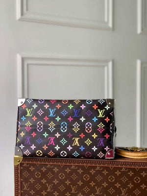 LV M13257 Louis Vuitton LV x TM Speedy Soft 30 Bag Multicolored - Default Title - View 4