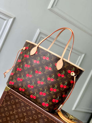LV M13263 Louis Vuitton LV x TM Neverfull MM Handbag Monogram - Default Title - View 1