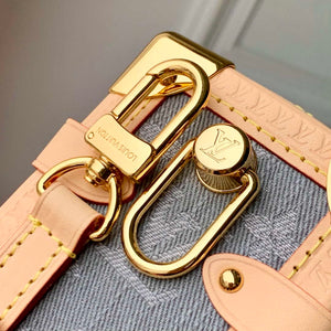 LV M13285 Louis Vuitton Side Trunk MM Bag Washed Gray - Default Title - View 6