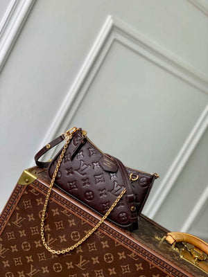 LV M13614 Louis Vuitton Easy Pouch Bag Chocolate Brown - Default Title - View 1