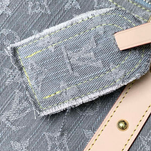 LV M13748 Louis Vuitton Keepall Bandouliere 45 Bag Cloudy Gray - Default Title - View 6