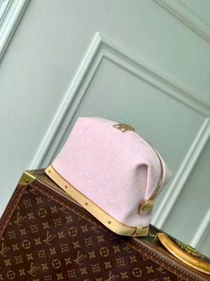 LV M13750 Louis Vuitton Cosmetic Pouch GM Bag Pink - Default Title - View 2