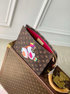 LV M13762 Louis Vuitton LV x TM Trio Toiletry Pouch Monogram - Default Title - View 9
