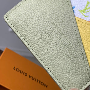 LV M13800 Louis Vuitton LV x TM Romy Card Holder Green Tea - Default Title - View 8