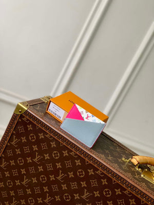 LV M14155 Louis Vuitton LV x TM Romy Card Holder Pink - Default Title - View 2