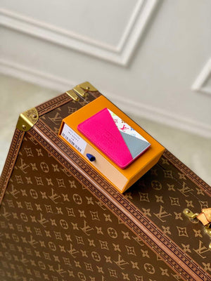 LV M14155 Louis Vuitton LV x TM Romy Card Holder Pink - Default Title - View 4