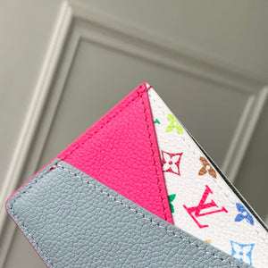 LV M14155 Louis Vuitton LV x TM Romy Card Holder Pink - Default Title - View 5