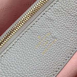 LV M13838 Louis Vuitton Bella Tote Mahina Bag Pink/Gray - Default Title - View 8