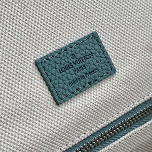 LV M13863 Louis Vuitton Christopher MM Backpack Misty Lake Green - Default Title - View 8