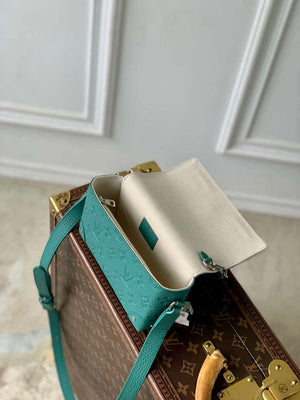 LV M13889 Louis Vuitton Steamer Wearable Wallet Misty Lake Green - Default Title - View 9