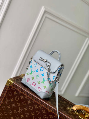 LV M13905 Louis Vuitton Nano Steamer Bag Gray gradient - Default Title - View 2