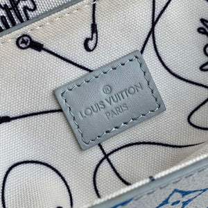 LV M13905 Louis Vuitton Nano Steamer Bag Gray gradient - Default Title - View 8