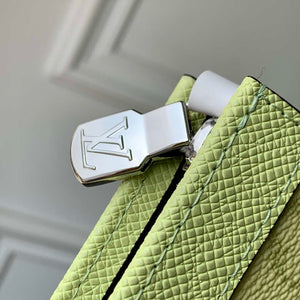LV M14011 Louis Vuitton Pochette Voyage MM Bag Lemon Green - Default Title - View 6