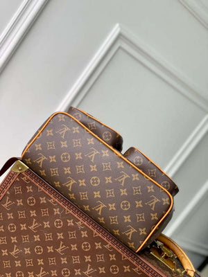 LV M14015 Louis Vuitton Montsouris Cargo Backpack Monogram - Default Title - View 4