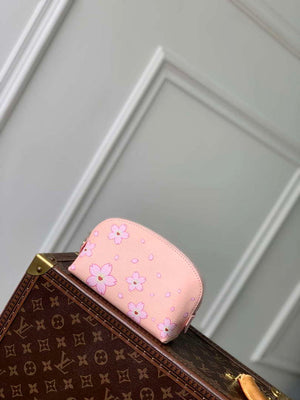 LV M14052 Louis Vuitton LV x TM Cosmetic Pouch PM Bag Pink - Default Title - View 3
