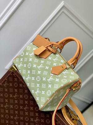 LV M14064 Louis Vuitton Speedy P9 Bandouliere 30 Bag Monogram Leather Fruit Green - Default Title - View 2