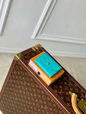 LV M14085 Louis Vuitton LV x TM Rosalie Coin Purse Blue - Default Title - View 2