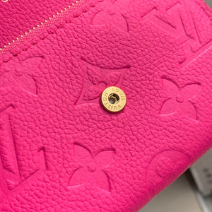 LV M14086 Louis Vuitton LV x TM Rosalie Coin Purse Rose Red - Default Title - View 5