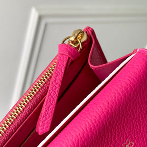 LV M14086 Louis Vuitton LV x TM Rosalie Coin Purse Rose Red - Default Title - View 7