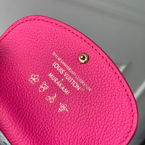 LV M14086 Louis Vuitton LV x TM Rosalie Coin Purse Rose Red - Default Title - View 8